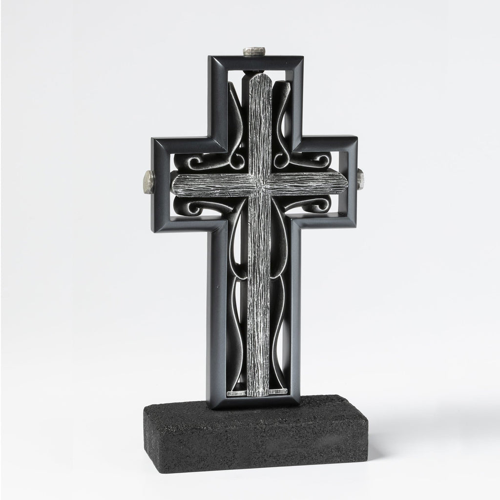 "Rustic" Coal Black with Vintage Colors - UnityCross