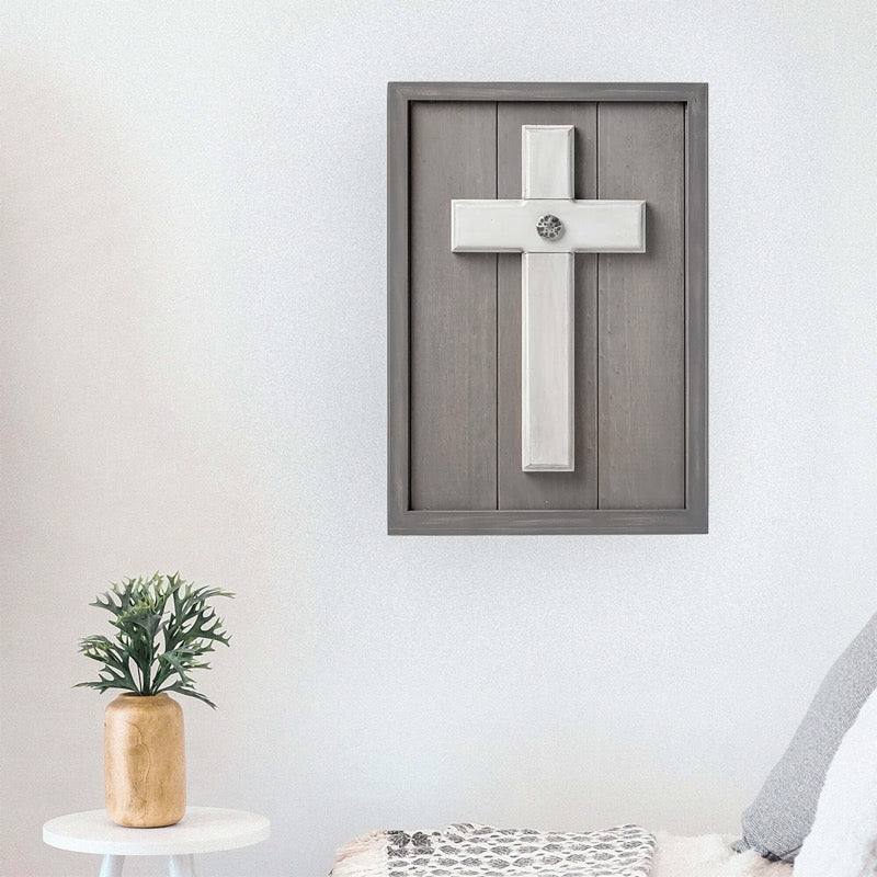 “Rustic Wood" Gray Wash for your Wall - UnityCross