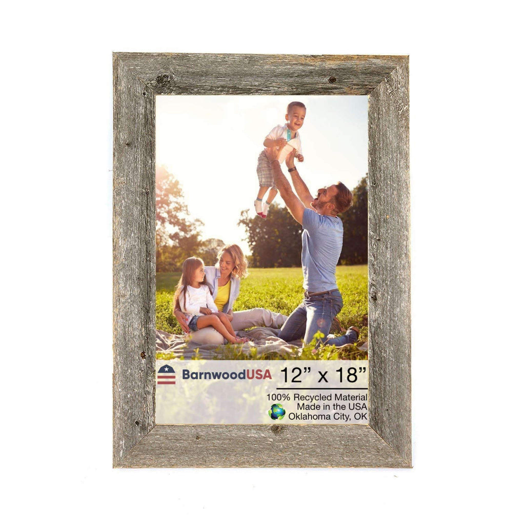 Reclaimed Wood Picture Frame - UnityCross