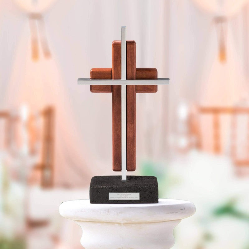 "Modern" Wood and Brushed Aluminum with Metallic Colors - UnityCross