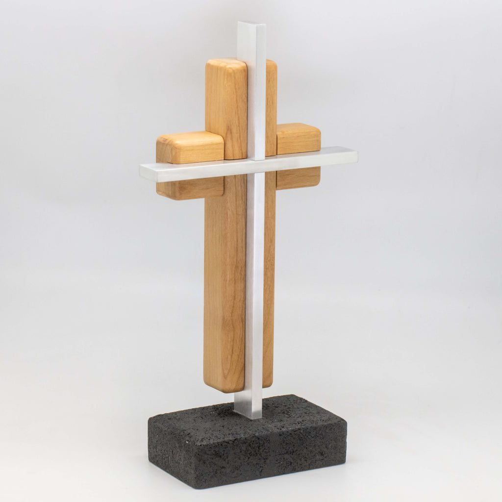 Limited Run Light Cherry & Brushed Aluminum - UnityCross