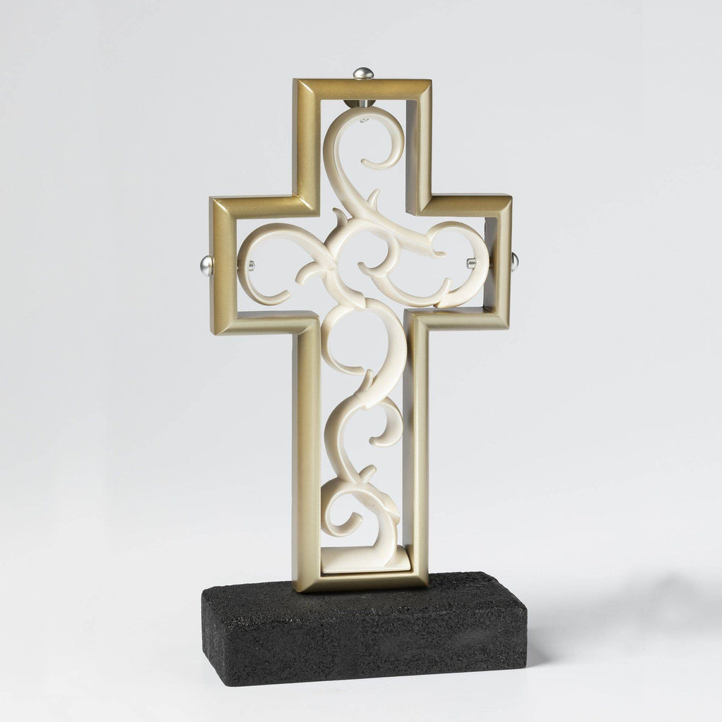 "Timeless" Champagne & Pearlescent White - UnityCross