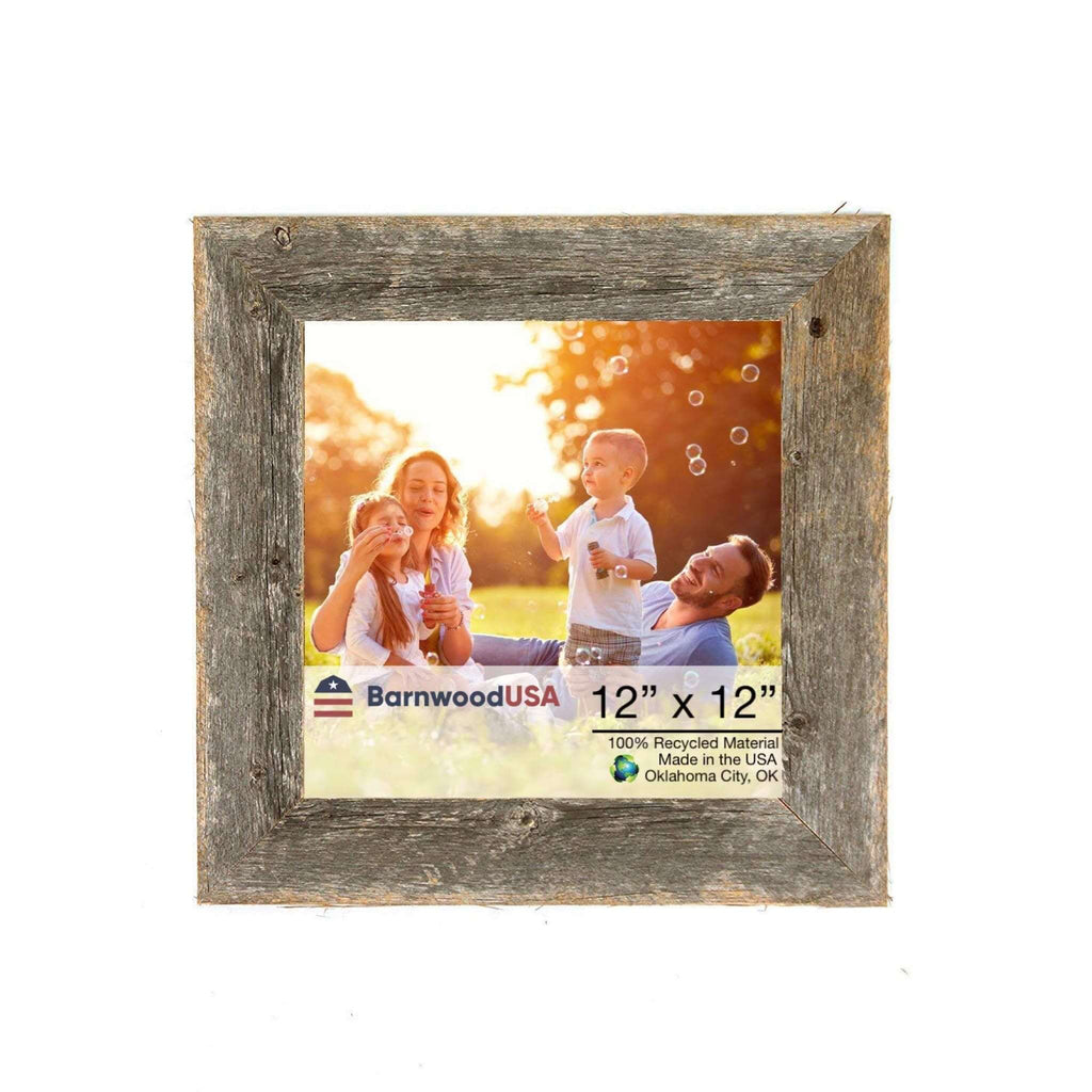 Reclaimed Wood Picture Frame - UnityCross