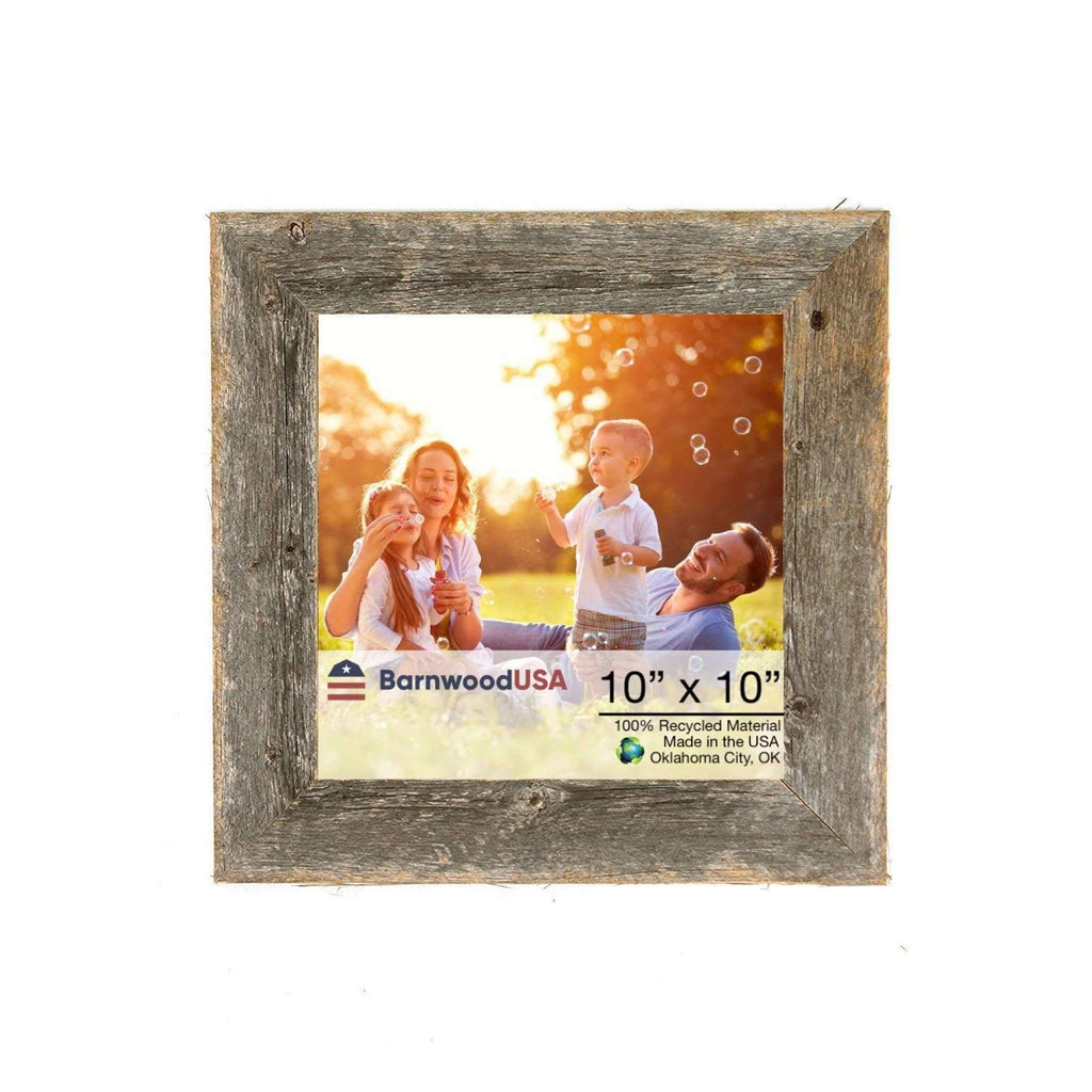 Reclaimed Wood Picture Frame - UnityCross