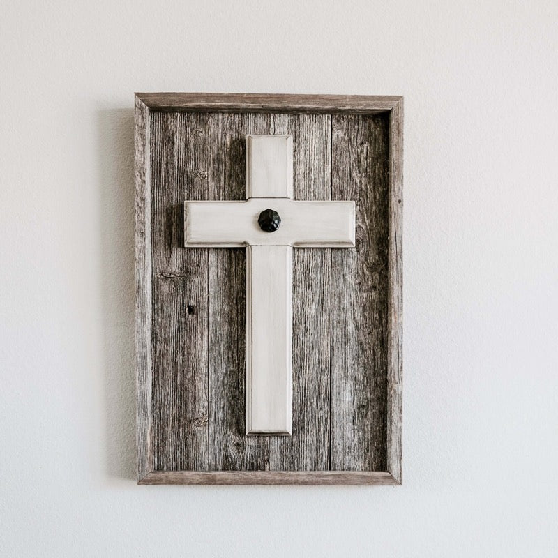 Reclaimed Barnwood Unity Cross for your Wall - UnityCross