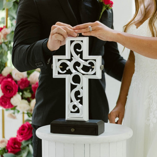Unity Ceremony Cross Unity Cross Wedding Unity Ceremony Idea Alternative to Unity Candle ...