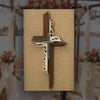 "Timeless" Black Walnut and Ivory for your Wall - UnityCross