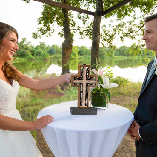 Unity Ceremony Cross Unity Cross Wedding Unity Ceremony Idea Alternative to Unity Candle ...