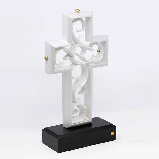 Pearlescent White Wedding Unity Cross WEDDING VIBE EXCLUSIVE - UnityCross
