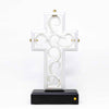 Pearlescent White Wedding Unity Cross - UnityCross