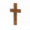 Personalized Black Walnut Home Decor Wall Cross - UnityCross