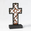 "Timeless" Rubbed Bronze & Copper Leaf - UnityCross