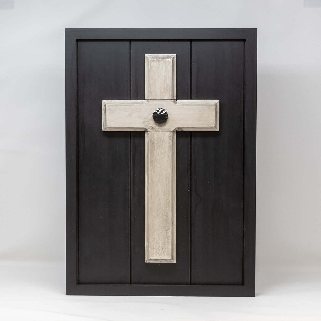 Limited Run Black & White Cross for your Wall - UnityCross