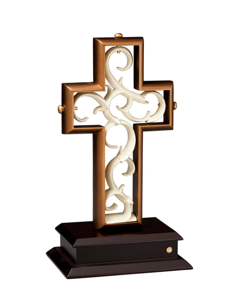 Bronze & Ivory with Classic Drawer Base - UnityCross
