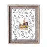 Reclaimed Wood Wedding Signature Picture Frame - UnityCross