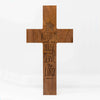 Personalized Black Walnut Home Decor Wall Cross - UnityCross