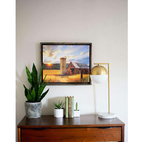 Reclaimed Wood Canvas Frame for Oil Paintings & Wall Art - UnityCross
