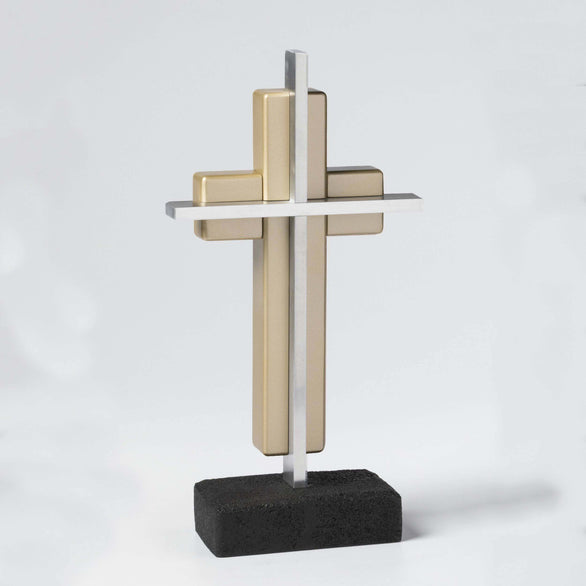 Solid Brushed Aluminum and Hand-Painted Wood assorted colors