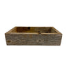Reclaimed Wood Decorative Storage Box - UnityCross