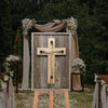 Reclaimed Barnwood Unity Cross® Cord of Three Strands - UnityCross